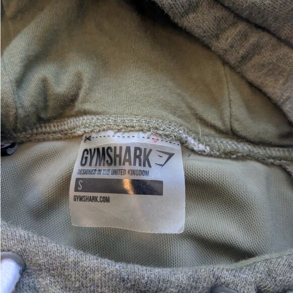 Gymshark Nikki Blackketter Cropped Olive Green Hoodie - Picture 7 of 7